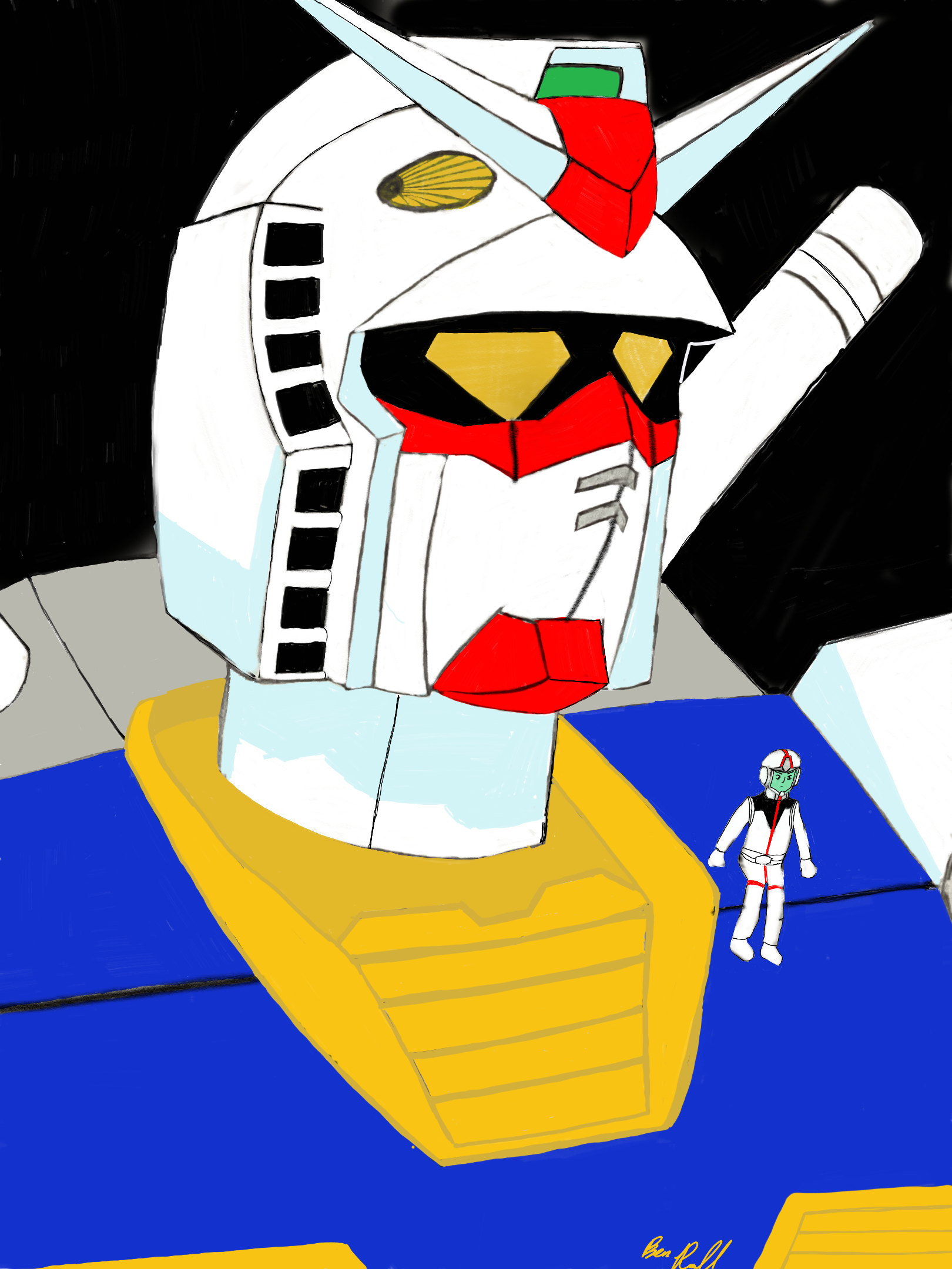 Gundam with Amuro